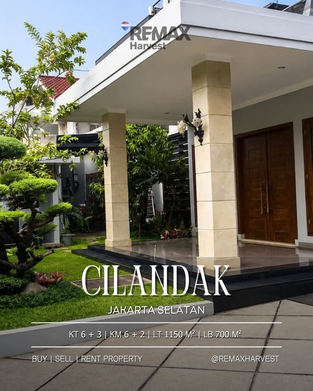 Rumah Halaman Luas Strategis Cilandak